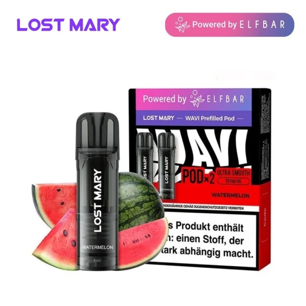 Lost Mary Wavi - Watermelon - Prefilled Pod 2ml/ Stück
